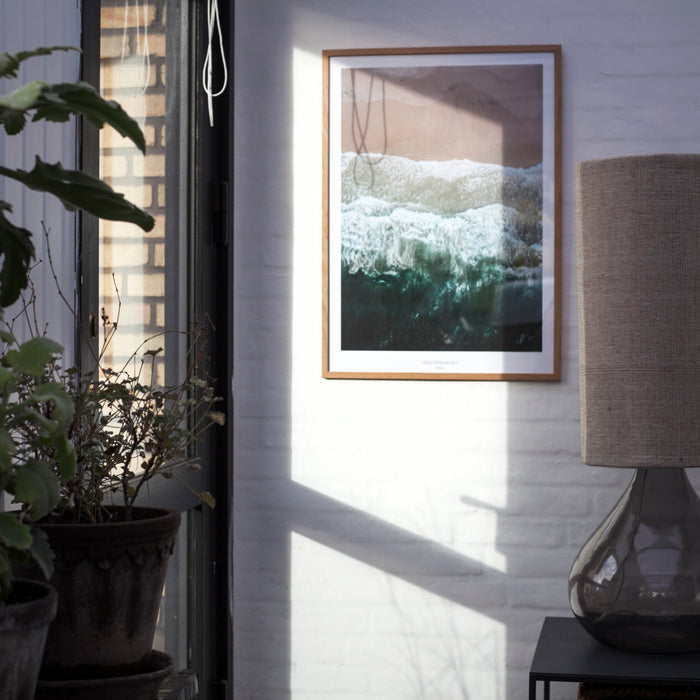 Indret med naturplakater