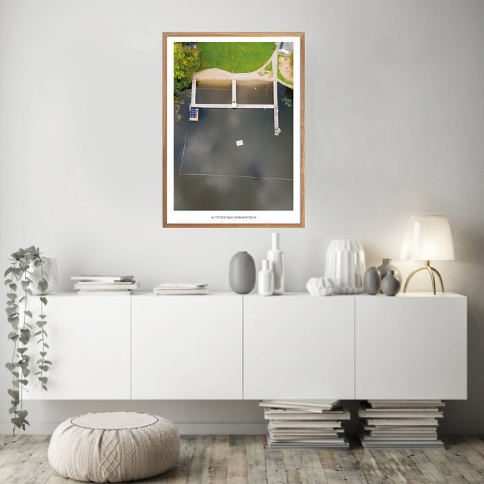 Altstadtbad Krähenteich Poster