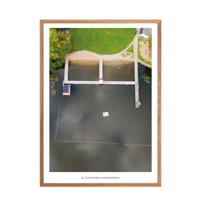 Altstadtbad Krähenteich Poster