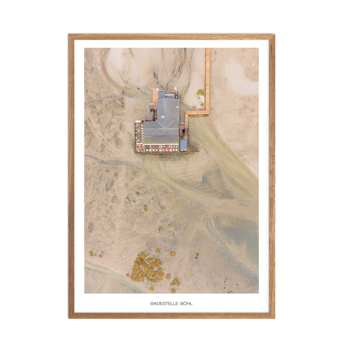 Badestelle Böhl Poster