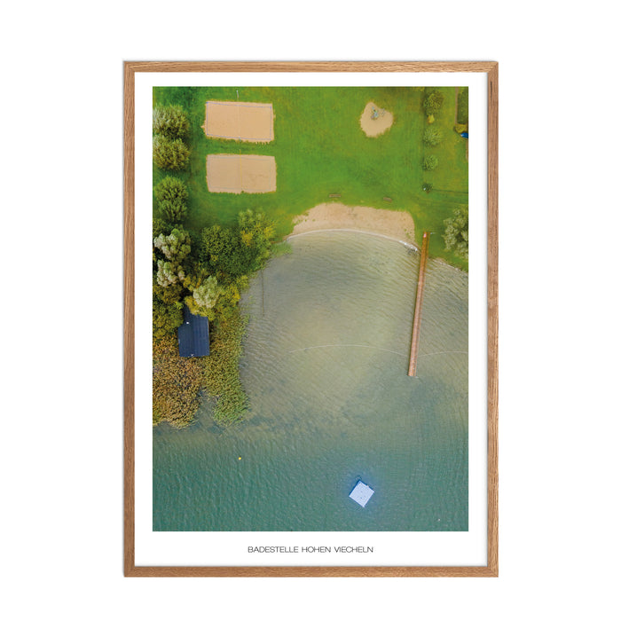 Badestelle Hohen Viecheln Poster