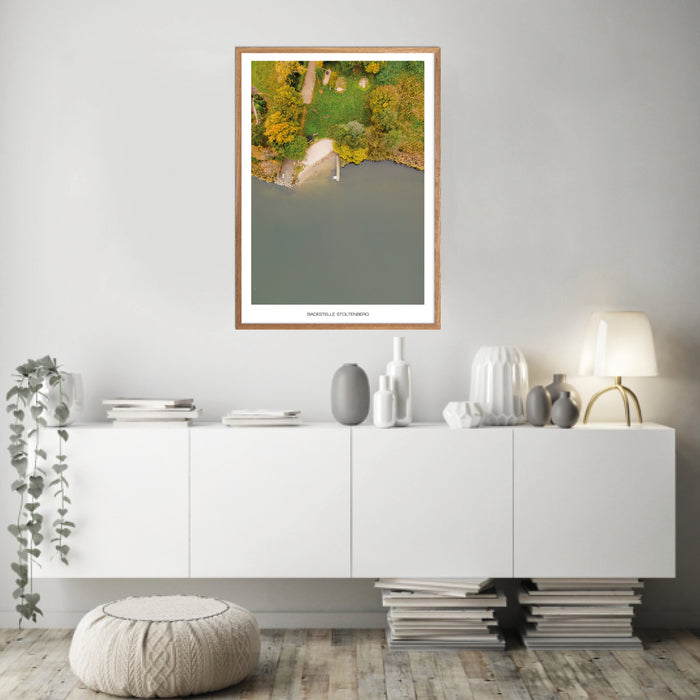 Badestelle Stoltenberg Poster