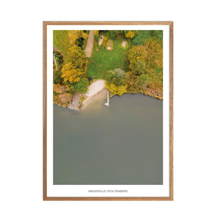 Badestelle Stoltenberg Poster