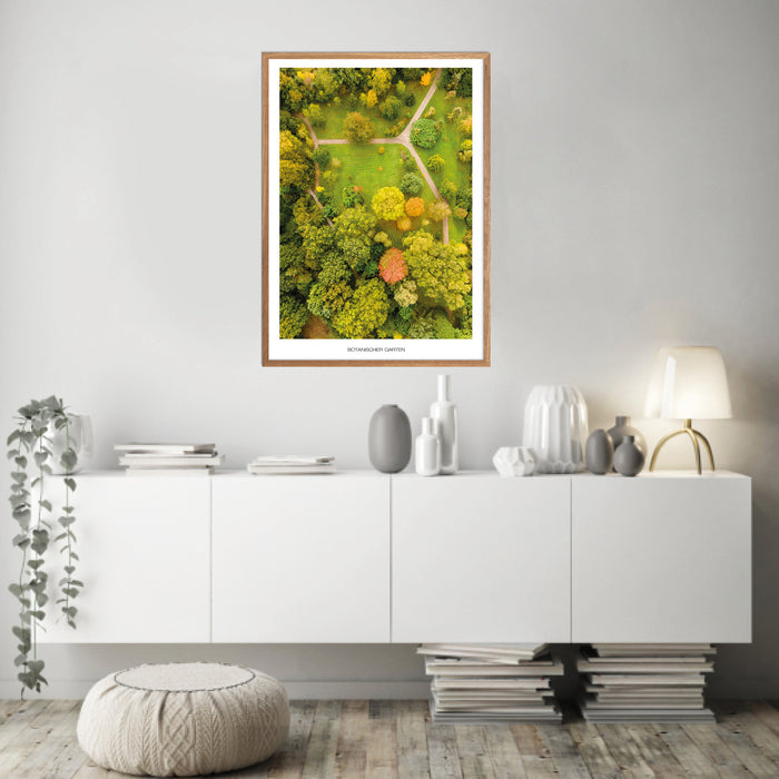 Botanischer Garten No. 1 (Kiel) Poster