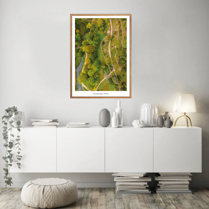 Botanischer Garten (Rostock) Poster