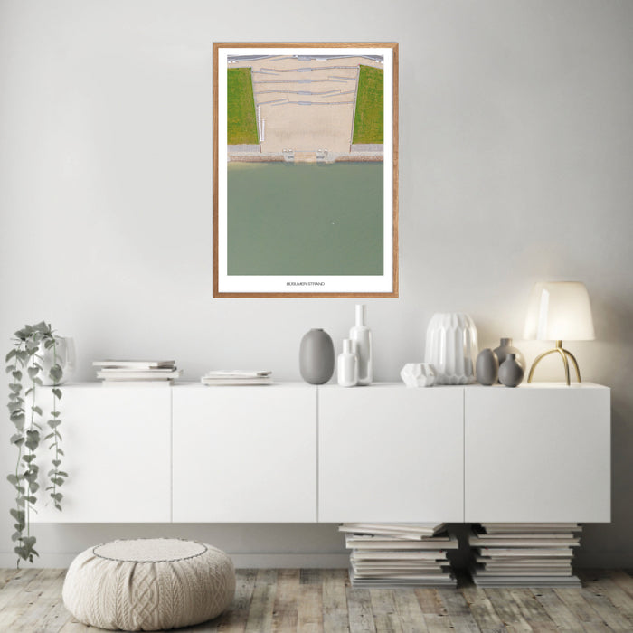 Büsumer Strand Poster