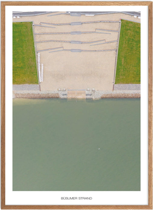 Büsumer Strand Poster