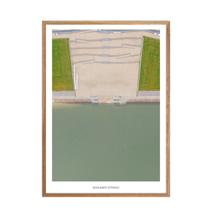 Büsumer Strand Poster