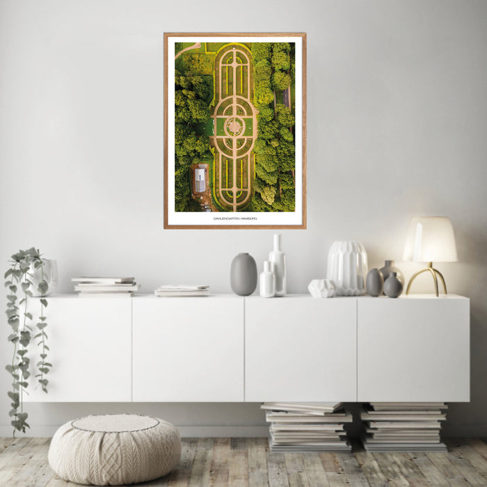 Dahliengarten Hamburg Poster