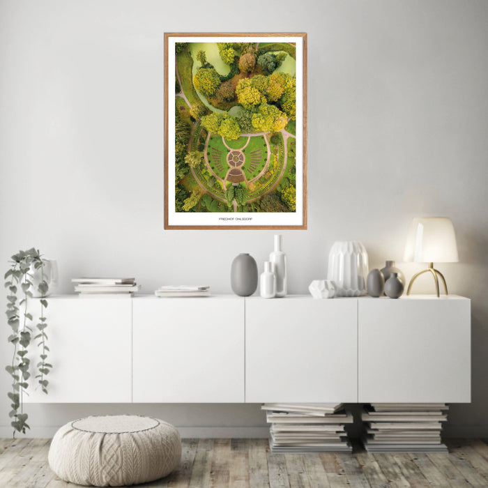 Friedhof Ohlsdorf No. 1 Poster