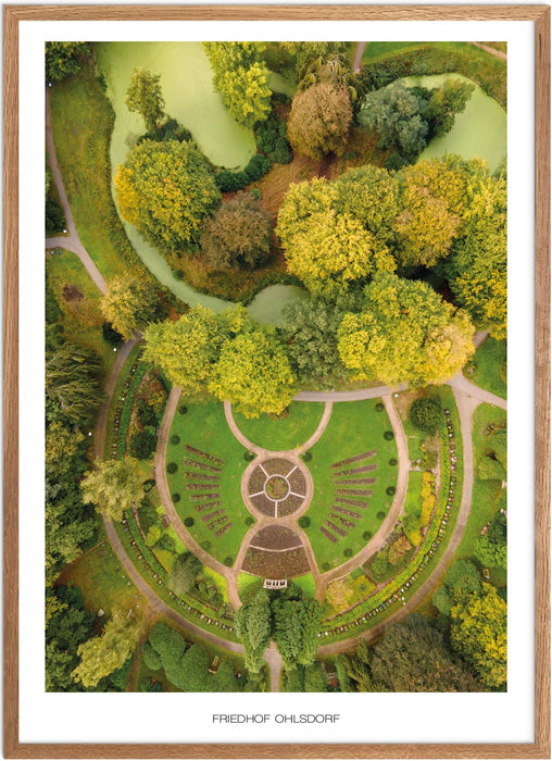 Friedhof Ohlsdorf No. 1 Poster