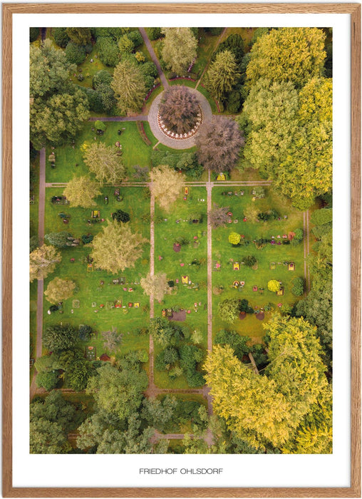 Friedhof Ohlsdorf No. 2 Poster