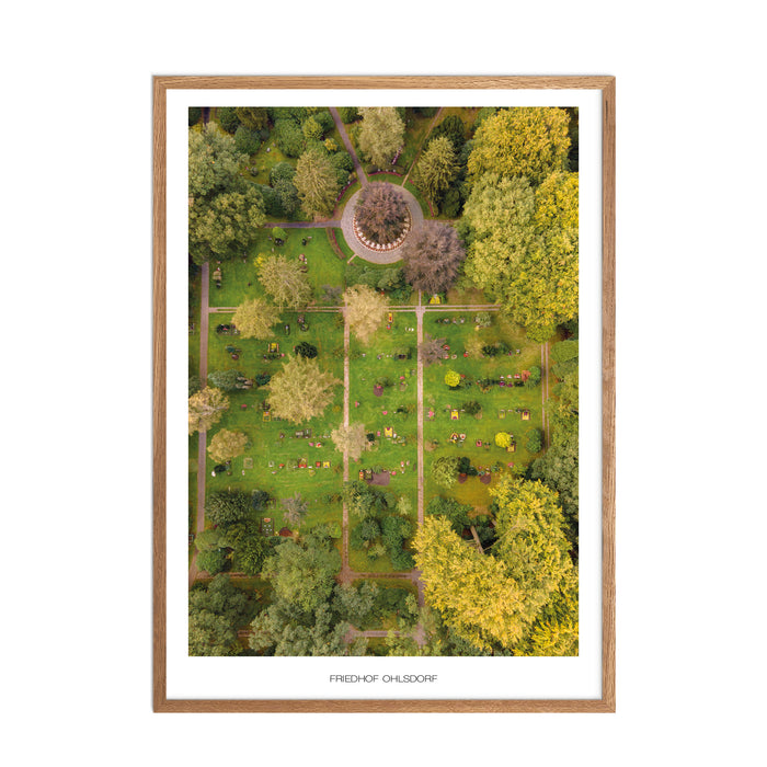 Friedhof Ohlsdorf No. 2 Poster