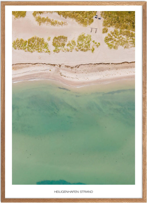 Heiligenhafen Strand No. 2 Poster