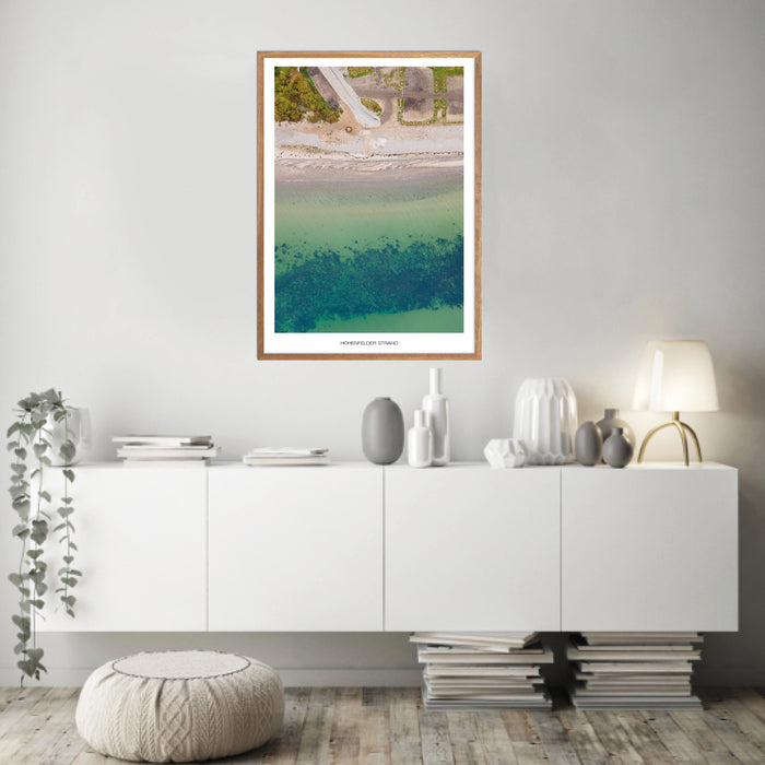 Hohenfelder Strand Poster