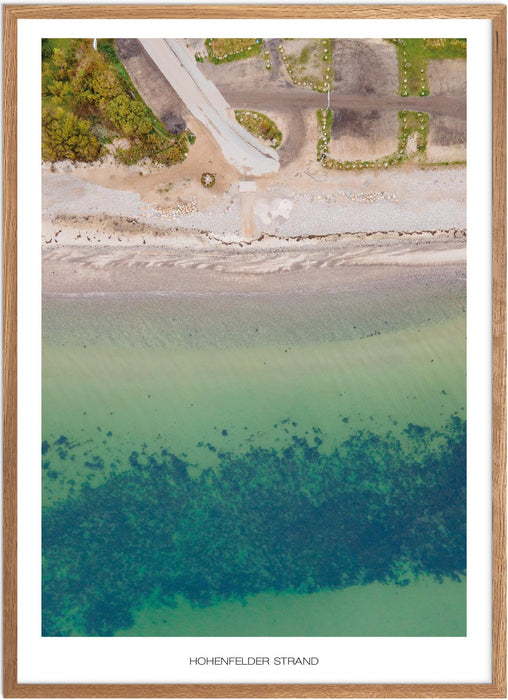 Hohenfelder Strand Poster