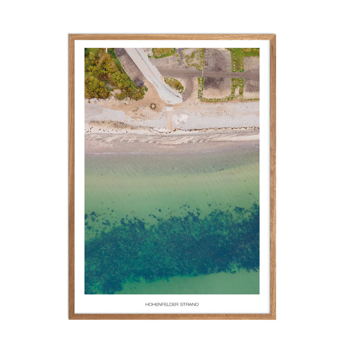 Hohenfelder Strand Poster