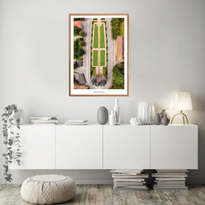 Holsentorplatz (lübeck) Poster
