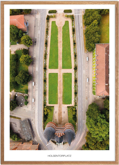 Holsentorplatz (lübeck) Poster
