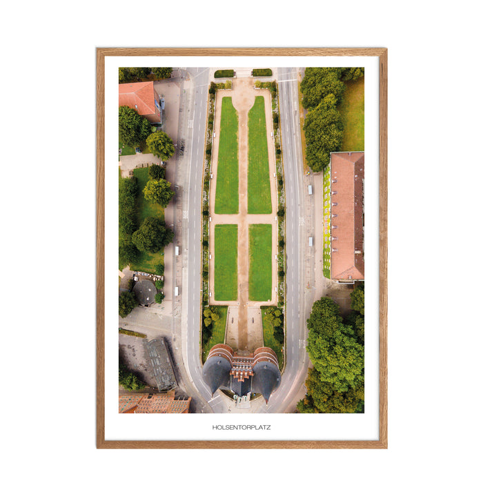 Holsentorplatz (lübeck) Poster
