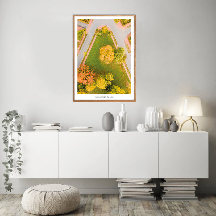 Kong-Arrildshoj-Park Wald Poster