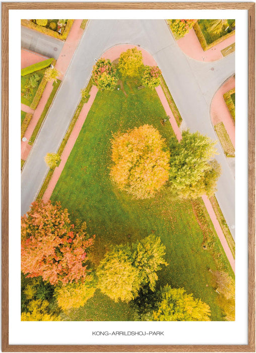 Kong-Arrildshoj-Park Wald Poster