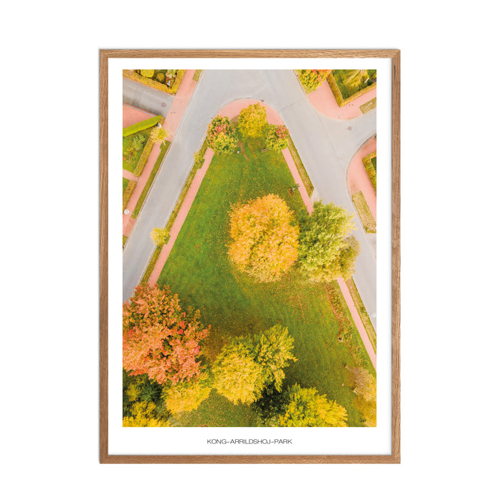 Kong-Arrildshoj-Park Wald Poster