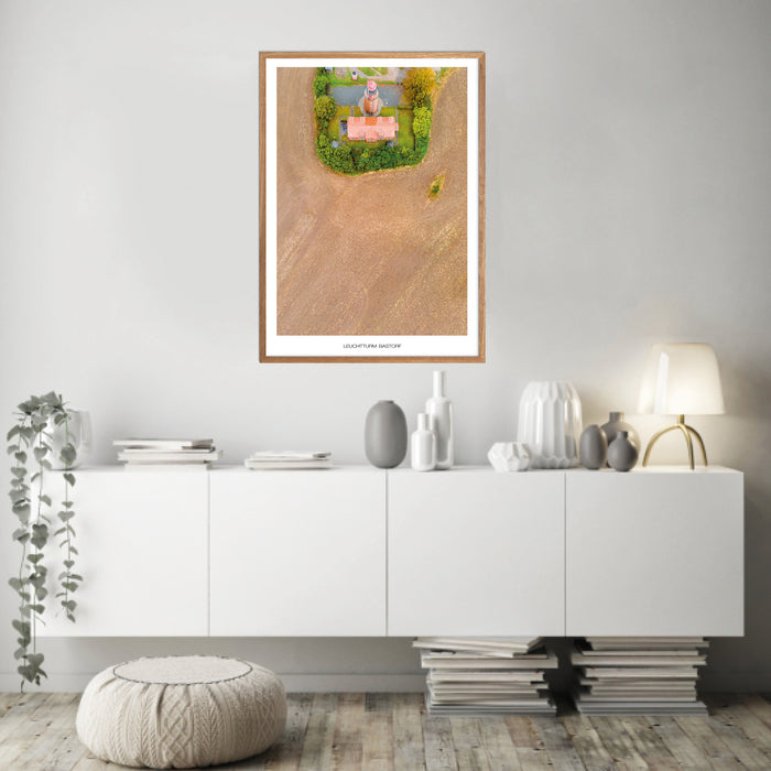 Leuchtturm Bastorf Poster