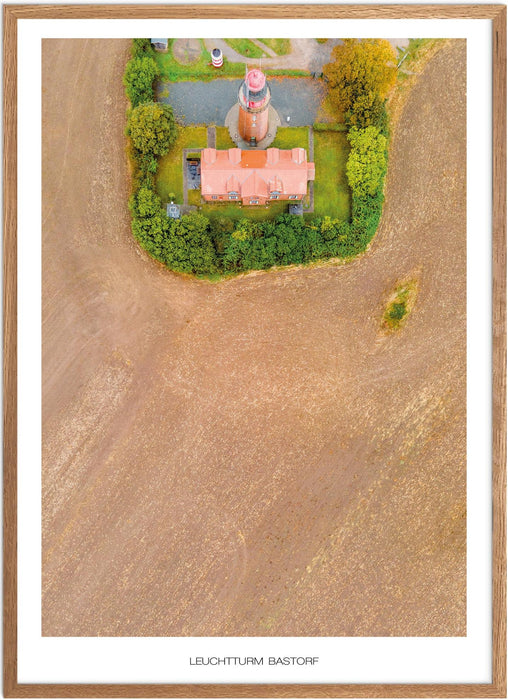 Leuchtturm Bastorf Poster