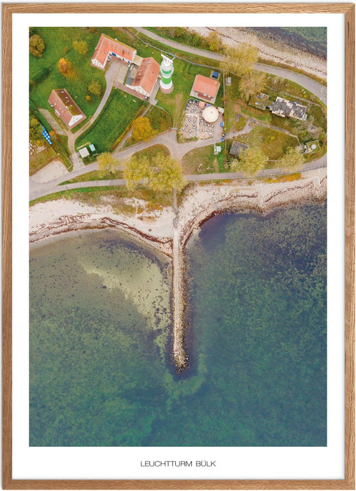 Leuchtturm Bülk Poster