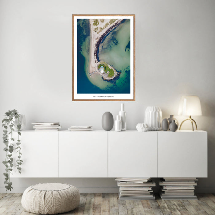 Leuchtturm Friedrichsort Poster
