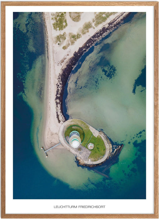 Leuchtturm Friedrichsort Poster