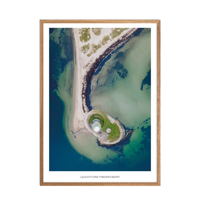 Leuchtturm Friedrichsort Poster