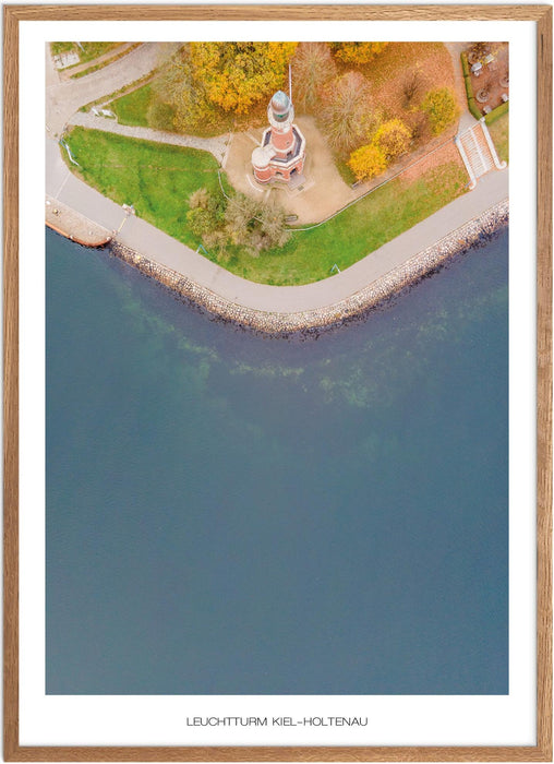 Leuchtturm Kiel-Holtenau Poster