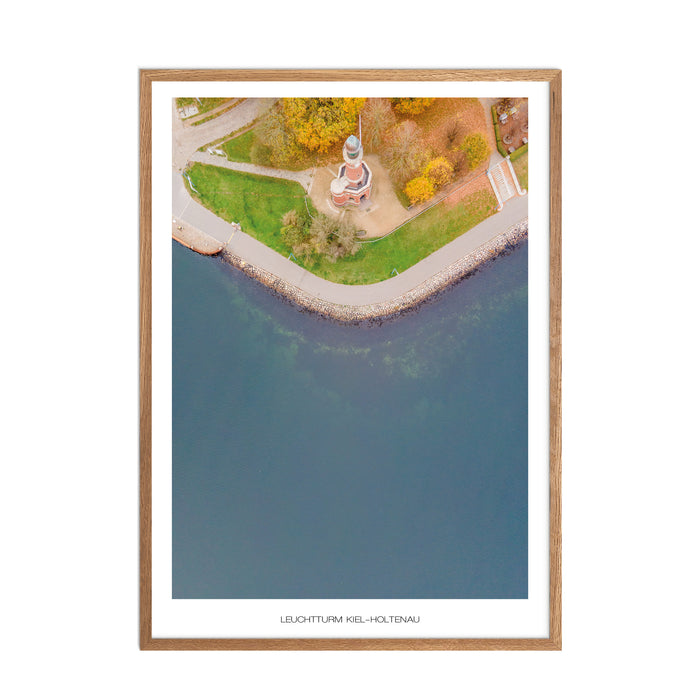 Leuchtturm Kiel-Holtenau Poster