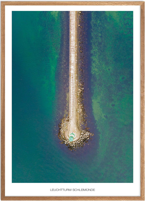 Leuchtturm Schleimünde Poster