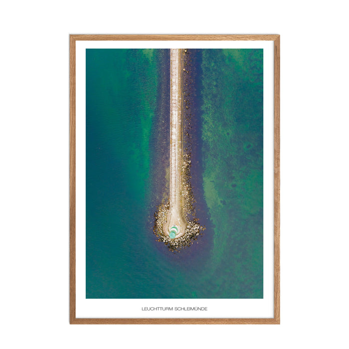 Leuchtturm Schleimünde Poster