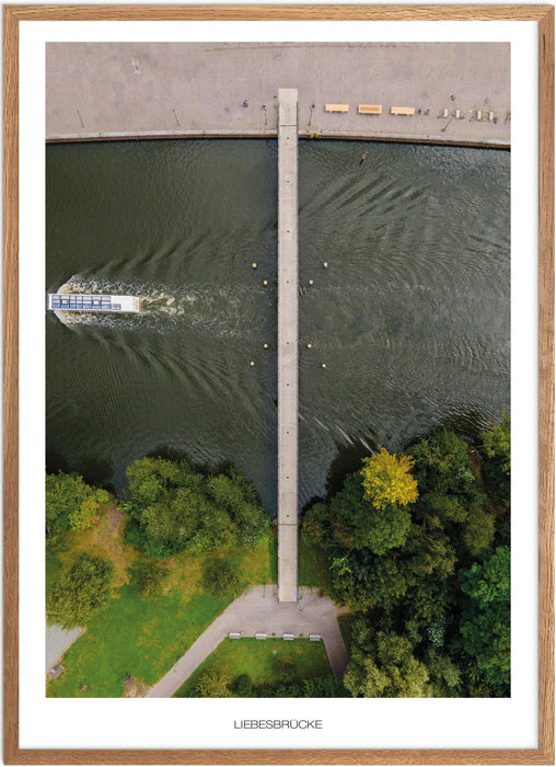 Liebesbrücke (Professorenbrücke) Poster