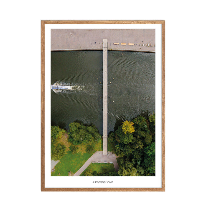 Liebesbrücke (Professorenbrücke) Poster