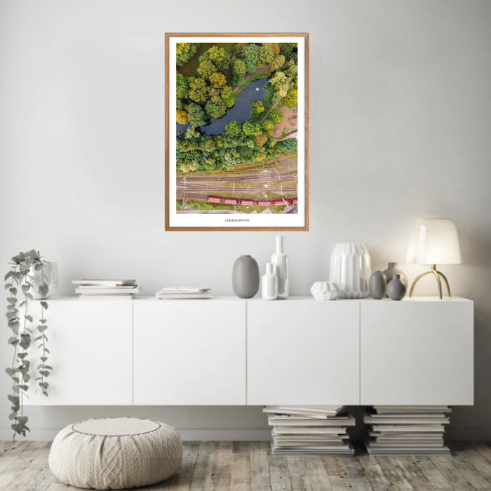 Lindengarten No. 1 (Wismar) Poster