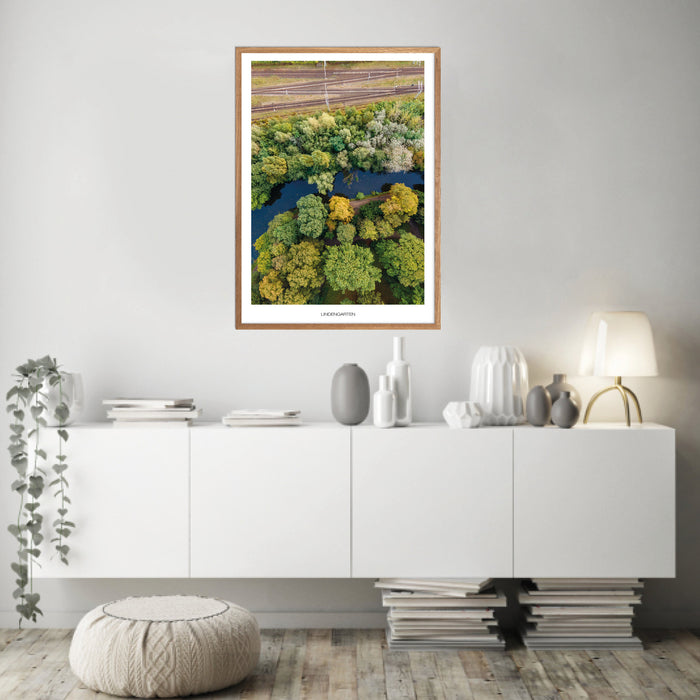 Lindengarten No. 2 (Wismar) Poster