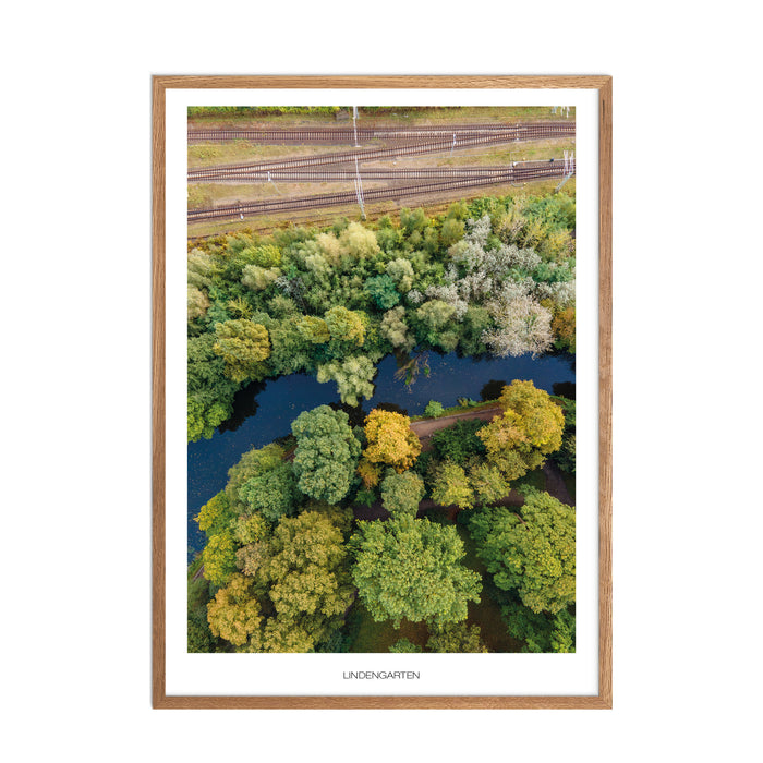 Lindengarten No. 2 (Wismar) Poster