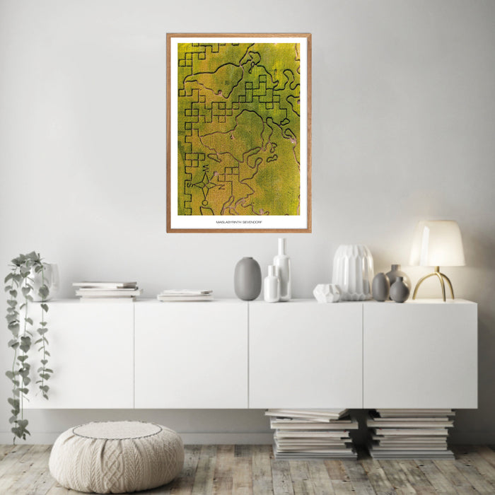Maislabyrinth Sievendorf Poster