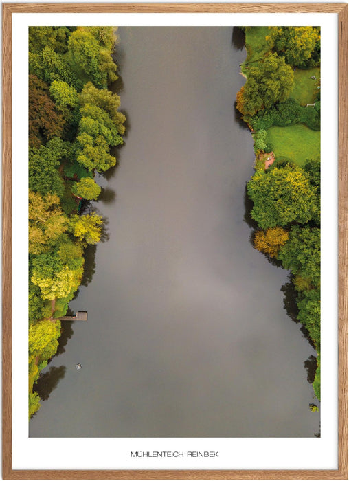 Mühlenteich Reinbek Poster