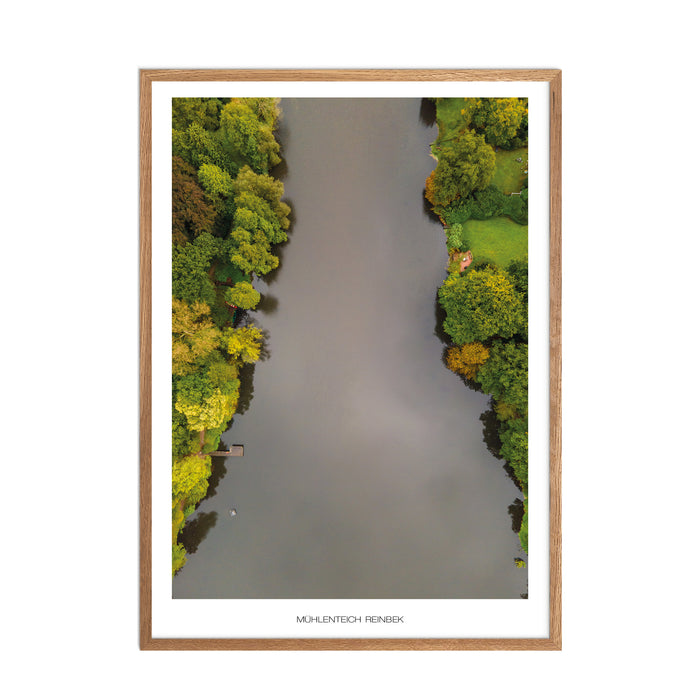 Mühlenteich Reinbek Poster