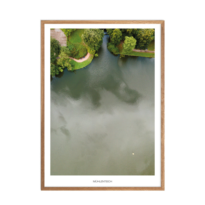 Mühlenteich (lübeck) Poster