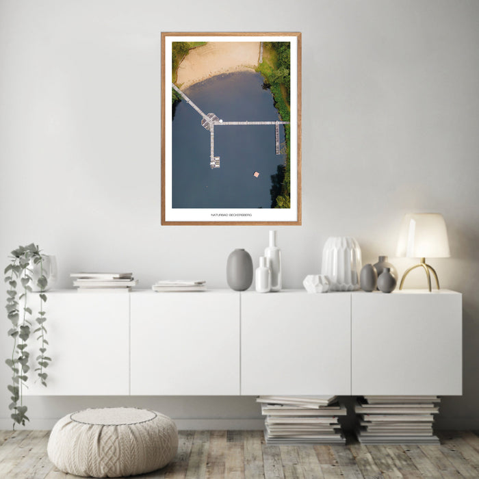 Naturbad Beckersberg Poster