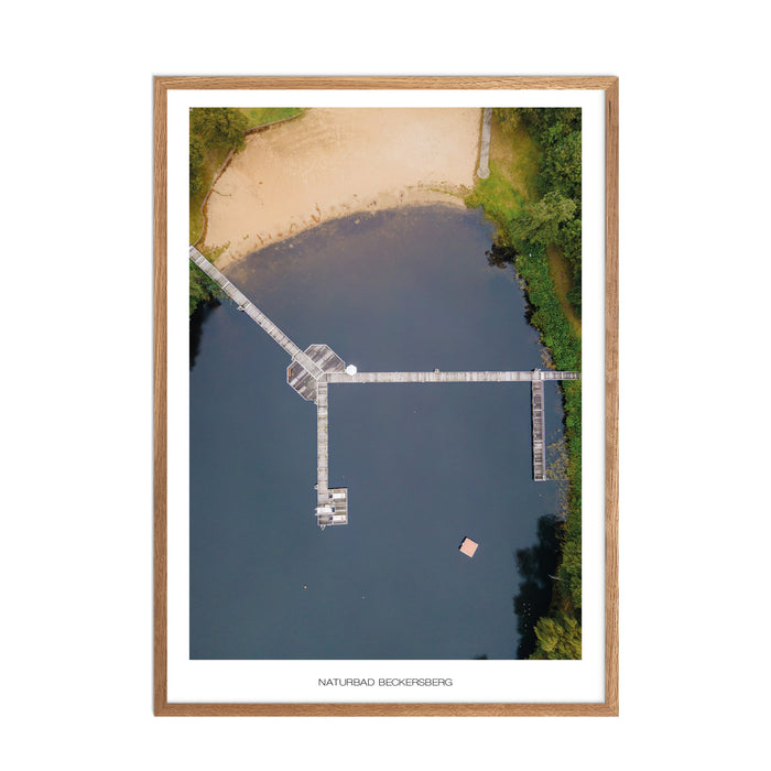 Naturbad Beckersberg Poster