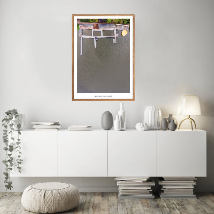 Naturbad Falkenwiese Poster