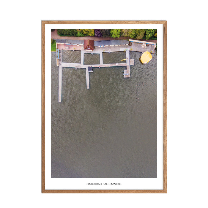 Naturbad Falkenwiese Poster
